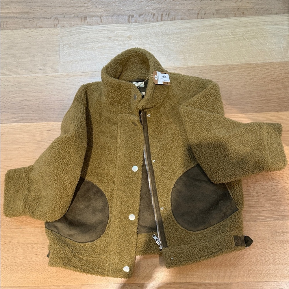 Bellerose Brown Sherpa Jacket